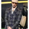 Bad Bunny Happy Gilmore 2 NYC Premiere Checked Blazer