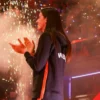 Caitlin Clark AT&T WNBA All-Star Game Black Jacket