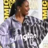 The Toxic Avenger Comic-Con International 2025 Taylour Paige Oversized Plaid Shirt