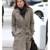 Ellen Pompeo Cotton Trench Coat