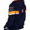 Buy Now American Football Team Chicago Bears OVO Sideline Navy Blue Hooded Jacket For Men And Women