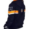 Buy Now American Football Team Chicago Bears OVO Sideline Navy Blue Hooded Jacket For Men And Women