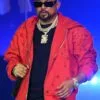 Sean Paul Good Vibes Only Red Hooded Jacket