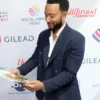 Social Impact Summit 2025 John Legend Blue Blazer