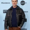 Stan Sullivan Opus 2025 Murray Bartlett Black Leather Jacket