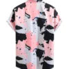 Stephen Kirk Hitmakers 2025 Tie Dye Short Sleeve Button Up Shirt