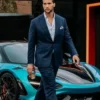 Buy Tristan Tate Suit for Men in Blue