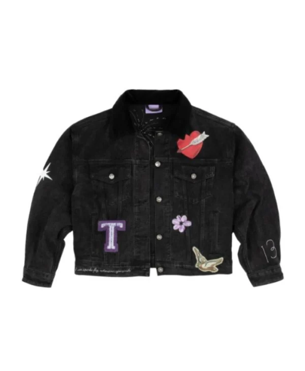 Taylor’s Version Speak Now Black Denim Jacket