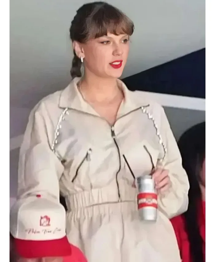 Taylor Swift Stanley Cup Final 2025 Crystal Trim Track Jacket