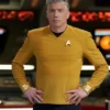 TV Series Star Trek Strange New Worlds S03 Pike Uniform Yellow Shirt