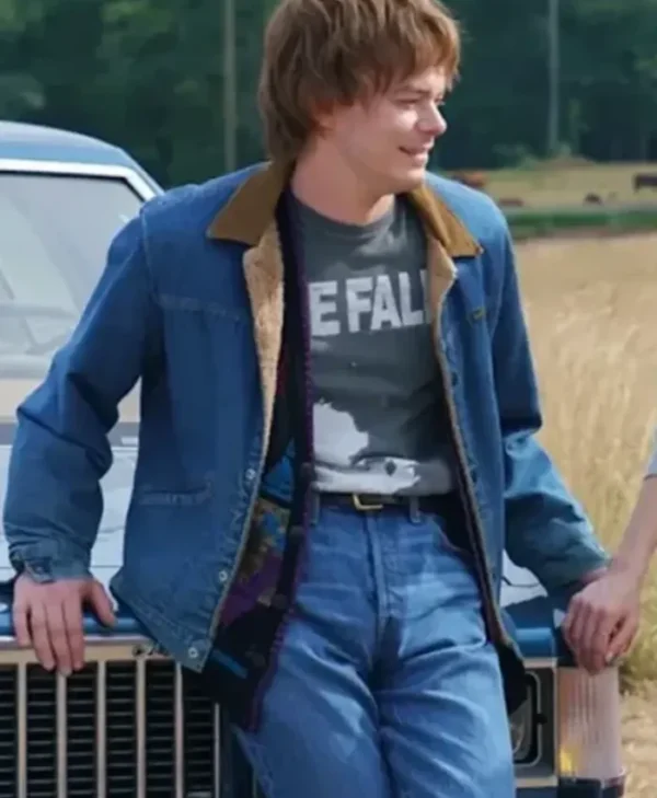 Stranger Things S05 Charlie Heaton Denim Jacket