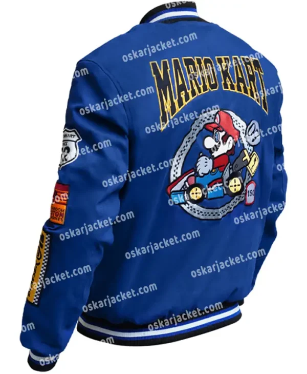 Super Mario Kart Blue Bomber Jacket
