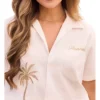 TV Show Bachelor in Paradise Hannah Brown White Palm Shirt