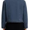 The View Joy Behar Collarless Denim Jacket