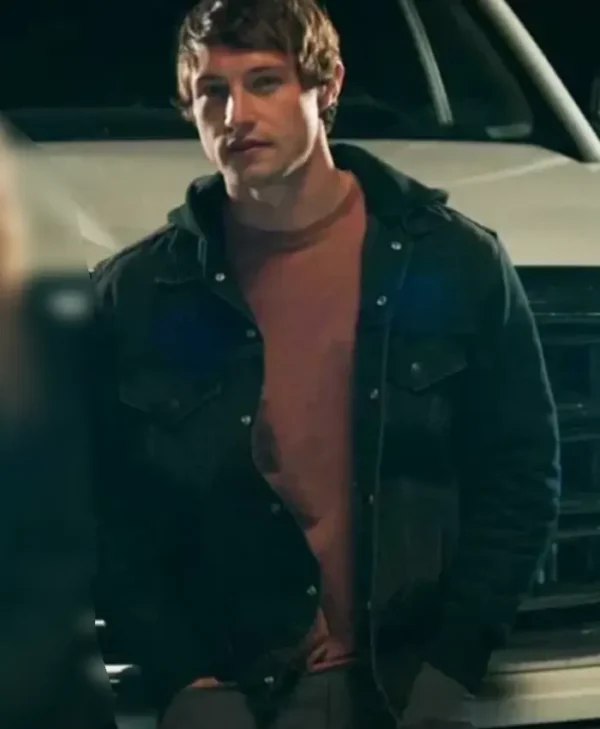 The Stranger In My Home 2025 Austin Woods Black Jacket