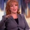 The View Joy Behar Grey Plaid Blazer