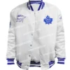 Toronto Maple Leafs Retro Classic Varsity White Jacket