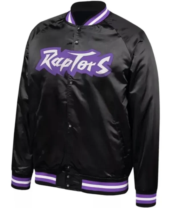 Toronto Raptors Hardwood Classics Throwback Wordmark Jacket