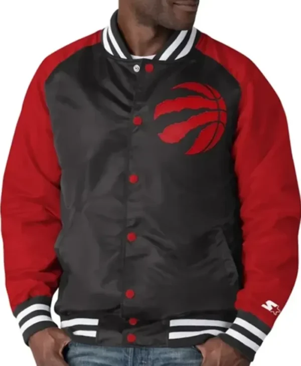 Toronto Raptors Lead Off Hitter Red And Black Jacket