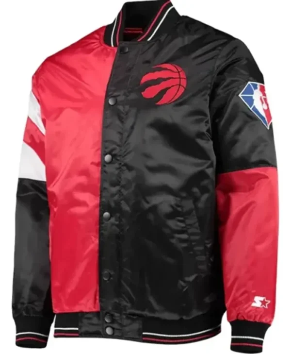 Toronto Raptors NBA 75th Anniversary Varsity Jacket