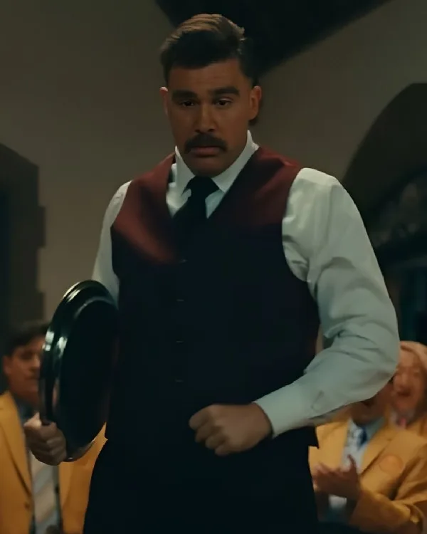 2025 Film Happy Gilmore 2 Travis Kelce Maroon Vest