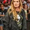 WWE Raw 2025 Becky Lynch Black Track Jacket