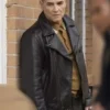 Will Trent S03 Yul Vazquez Leather Black Jacket