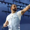 Wireless Festival 2025 Drake Light Blue Vest