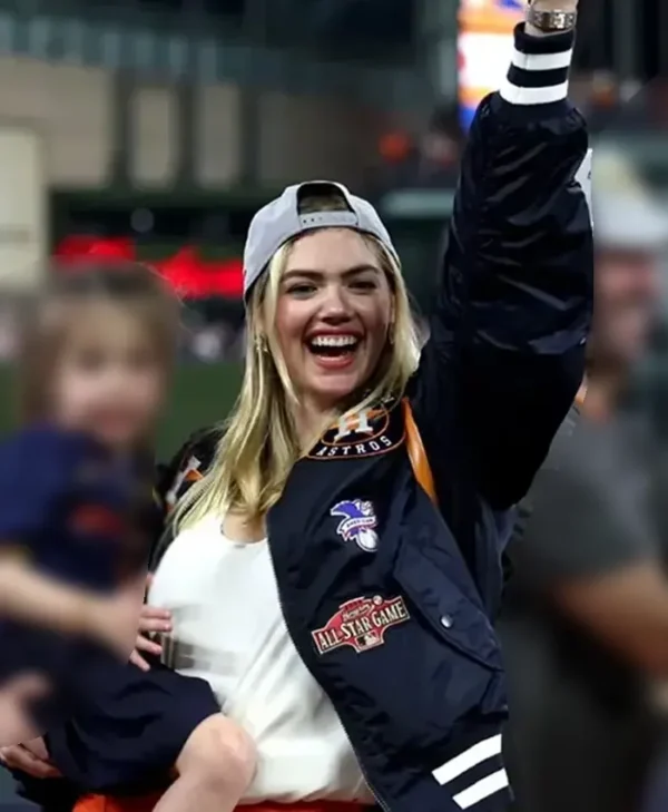 World Series Kate Upton Houston Astros Bomber Jacket