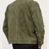 TV Series Yes, Chef! 2025 Jose Andres Suede Green Trucker Jacket