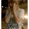 Taylor Swift Junior Jewels Printed White Shirt