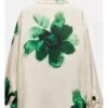 Buy Neighbours 2025 Green Flowy Printed Shirt in sale