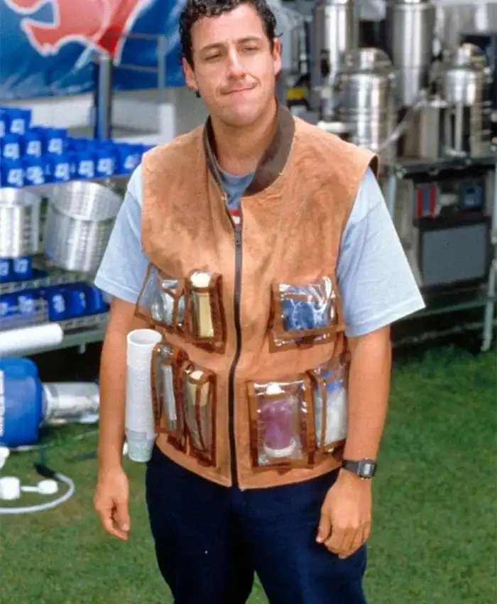 Adam Sandler 1998 Movie Waterboy Costume Vest For Halloween