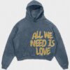 Buy All We Need Is Love Pullover Hoodie - Unisex