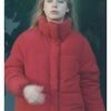 Clara Galle Olympo S01 Amaia Olaberria Red Puffer Jacket