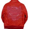 Pelle Pelle 46th Anniversary Leather Jacket Red