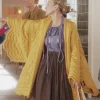 And Just Like That Season 2 Sarah Jessica Parker Scalloped Quilted Coat