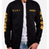 Anime Manga Series Tokyo Revengers Manjiro Sano Embroidered Black Zipper Jacket