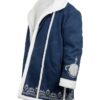 Anya Film The Finnish Line 2024 Kim Matula Shearling Coat in Blue