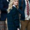 Gossip Girl S2 Emily Alyn Lind Checkered Sweater