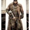 Batman V Superman Dawn of Justice Leather Trench Coat