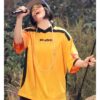 Billie Eilish 2025 Grammy Award Yellow Oversized T-shirt Shop Now