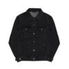 Black Denim Jacket For Men & Women