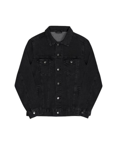 Black Denim Jacket For Men & Women