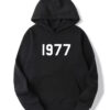 Black Essentials 1977 Hoodie Shop Now