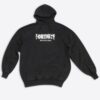 Fortnite Game Balenciaga Black Hoodie Jacket