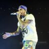 Buy Breezy Bowl XX Tour 2025 Chris Brown White Skeleton Bones T-Shirt