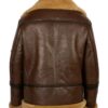 Order Now Corwin Brown Shearling Leather Aviator Jacket