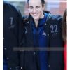 Shop Caitlin Clark WNBA 2025 Indiana Fever All-Stars Black Bomber Jacket