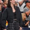 Caitlin Clark Indiana Fever Black Bomber Jacket